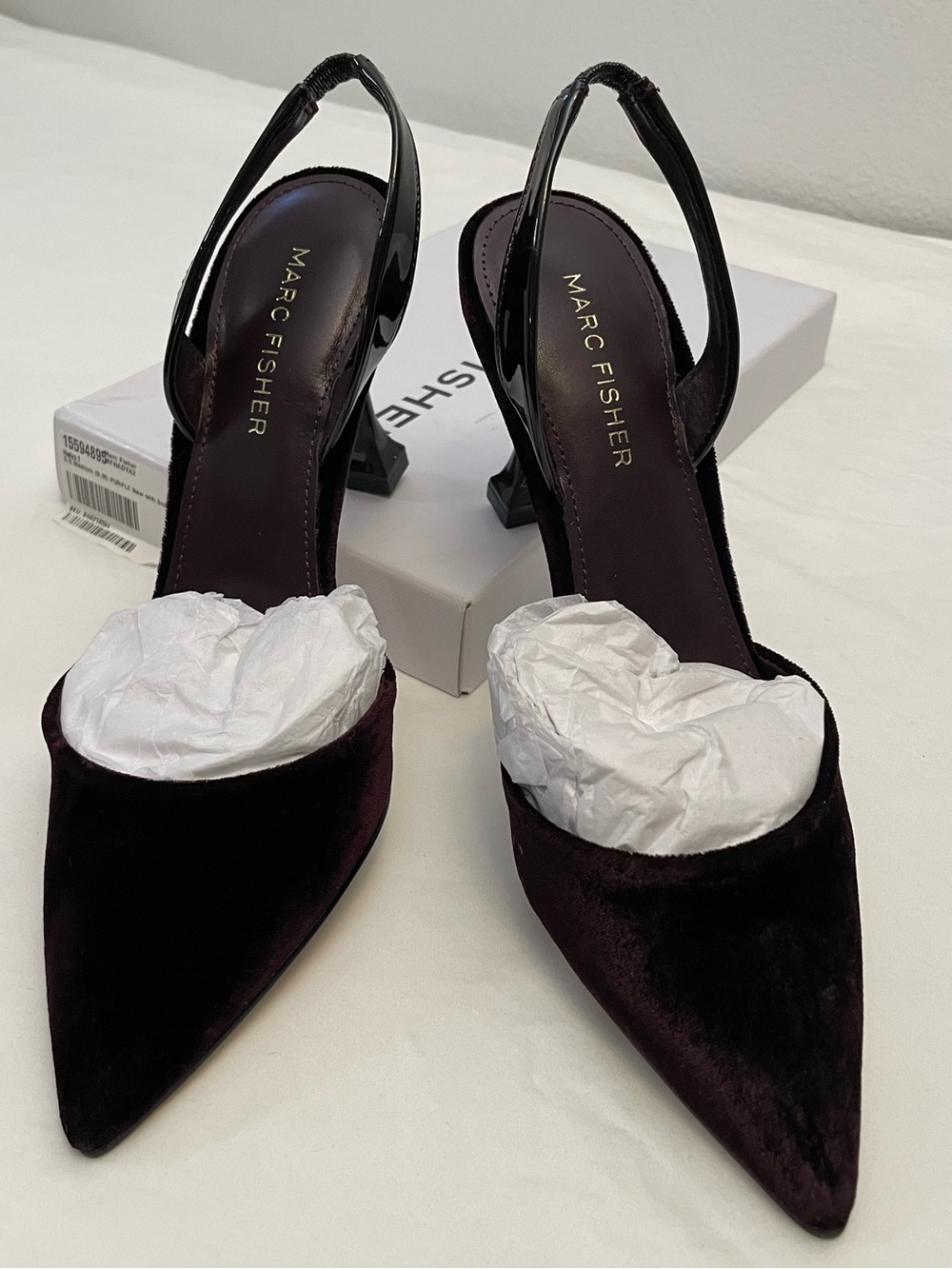 Marc Fisher Hadya Slingback Pump Stiletto High Heels - Picture 6 of 12